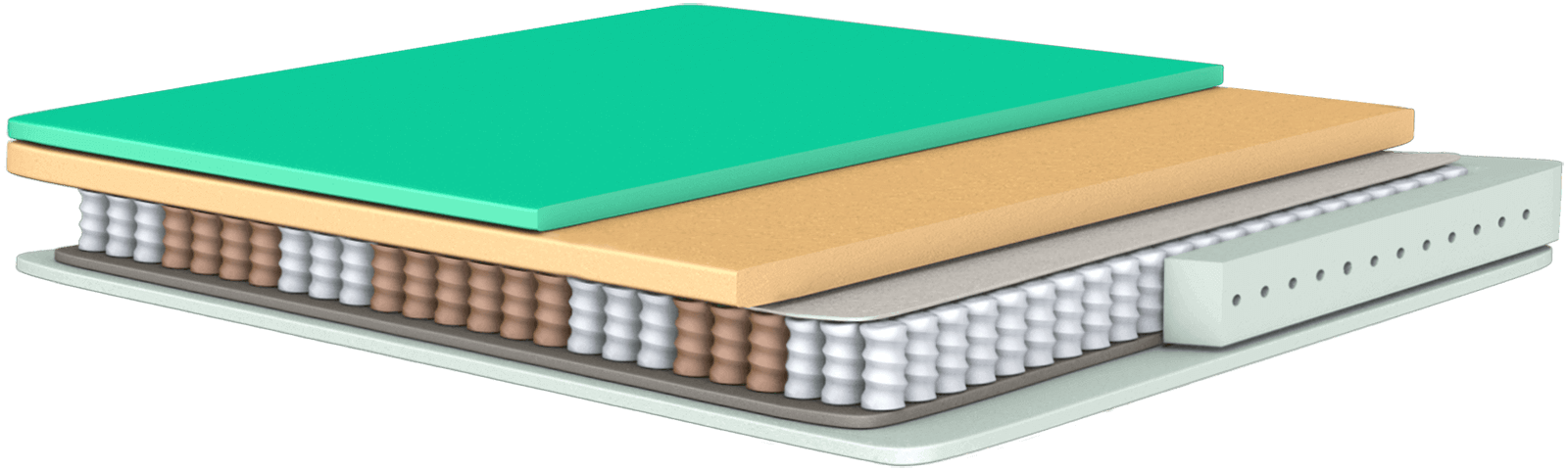 MATTRESSES WITH POCKET TECHNOLOGY